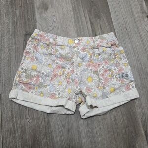 Levi's Cotton Blend Floral Print Shorts
